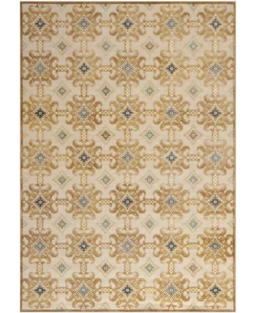 Martha Stewart Collection MSR74303 Taupe 3'3" x 5'3" Area Rug