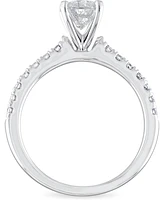 Diamond (1-1/2 ct. t.w.) Bridal Set in 14K White, Yellow or Rose Gold