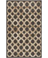 Martha Stewart Collection MSR74302 Onyx 3'3" x 5'3" Area Rug