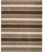 Martha Stewart Collection Harmony Stripe MSR4541A Tobacco 9' x 12' Area Rug