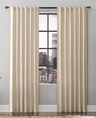 Renato 50" x 96" Linen Blend Curtain Panel