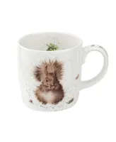 Royal Worcester Wrendale Designs Treetops Redhead Mug - Set of 4