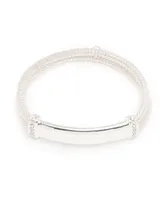 Nine West Boxed Stretch Bracelet - Silver