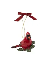 Christmas Tree Cardinal Ornament