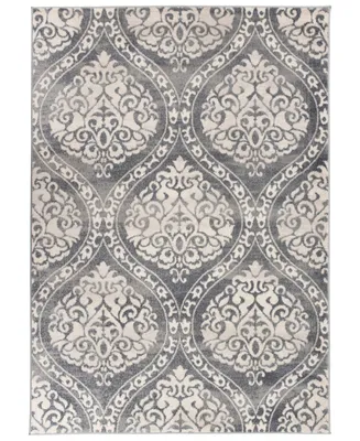 Main Street Rugs Banes 702 Gray 5' x 7' Area Rug