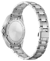 Victorinox Men's FieldForce Classic Gmt Stainless Steel Bracelet Watch 42mm