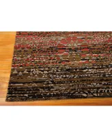 Closeout! Nourison Home Rhapsody RH002 Multi 7'9" x 9'9" Area Rug