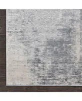 Nourison Home Rustic Textures RUS02 Blue and Ivory 2'2" x 7'6" Runner Rug