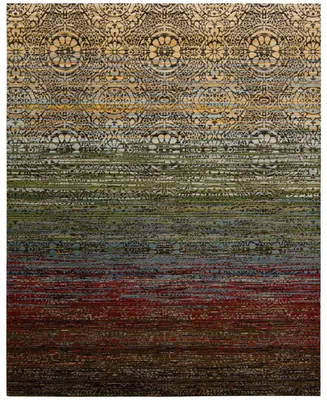 Closeout! Nourison Home Rhapsody RH002 Multi 7'9" x 9'9" Area Rug