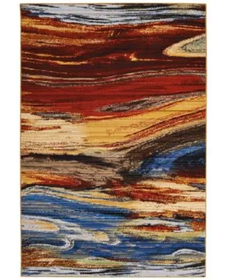 Nourison Home Chroma Crm04 Paprika Rug