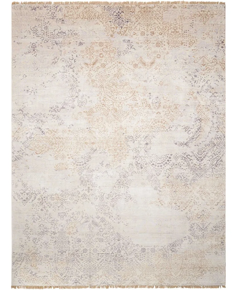 Nourison Home Aldora ALD12 Beige 7'9" x 9'9" Area Rug