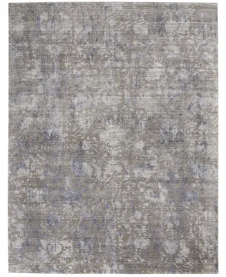 Nourison Home Lucent LCN03 Gray 7'9" x 9'9" Area Rug