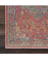 Nourison Home Ankara Global ANR01 Multi 2' x 6' Runner Rug