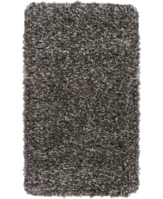 Nourison Home Luxe Shag LXS01 Charcoal 2'2" x 3'9" Area Rug