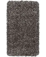 Nourison Home Luxe Shag Lxs01 Charcoal Rug