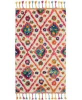 Nourison Home Nomad Nmd03 Ivory Pink Rug