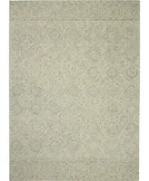 Nourison Home Azura AZM01 Ivory and Gray 8' x 11' Area Rug