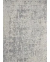 Nourison Home Rustic Textures RUS01 Ivory 7'10" x 10'6" Area Rug