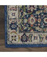 Nourison Home Ankara Global Anr13 Navy Multi Rug