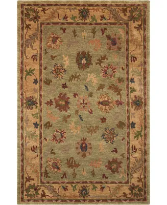 Nourison Home Tahoe TA03 Green 3'9" x 5'9" Area Rug