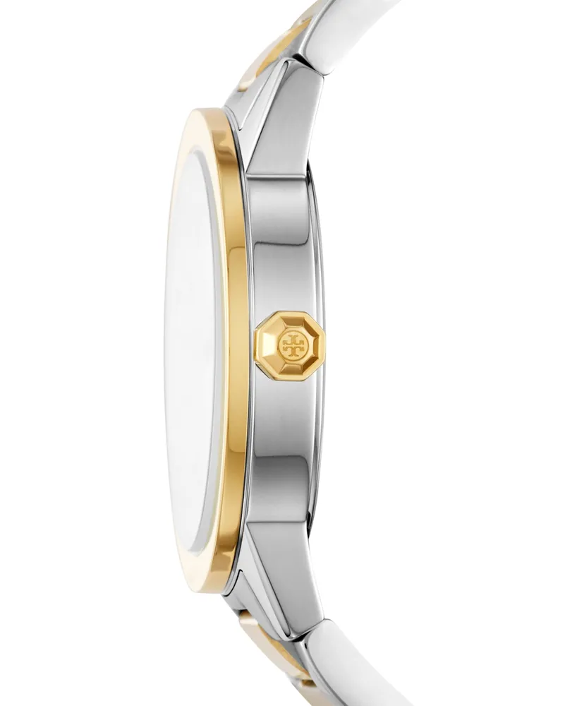 Tory Burch Women's Gigi Two-Tone Stainless Steel Bracelet Watch 36mm - Two