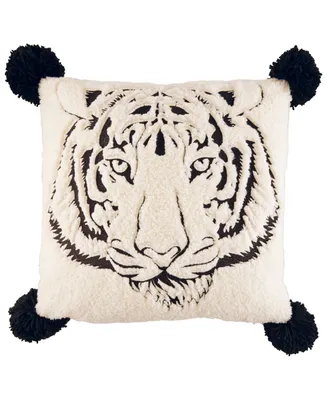 Betsey Johnson Betsey's Tiger Decorative Pillow, 20" x 20"