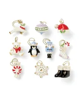 Lenox Christmas Memories 10 Piece Ornament Set