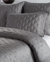 Closeout! Donna Karan Home Essential Silk Quilt, King