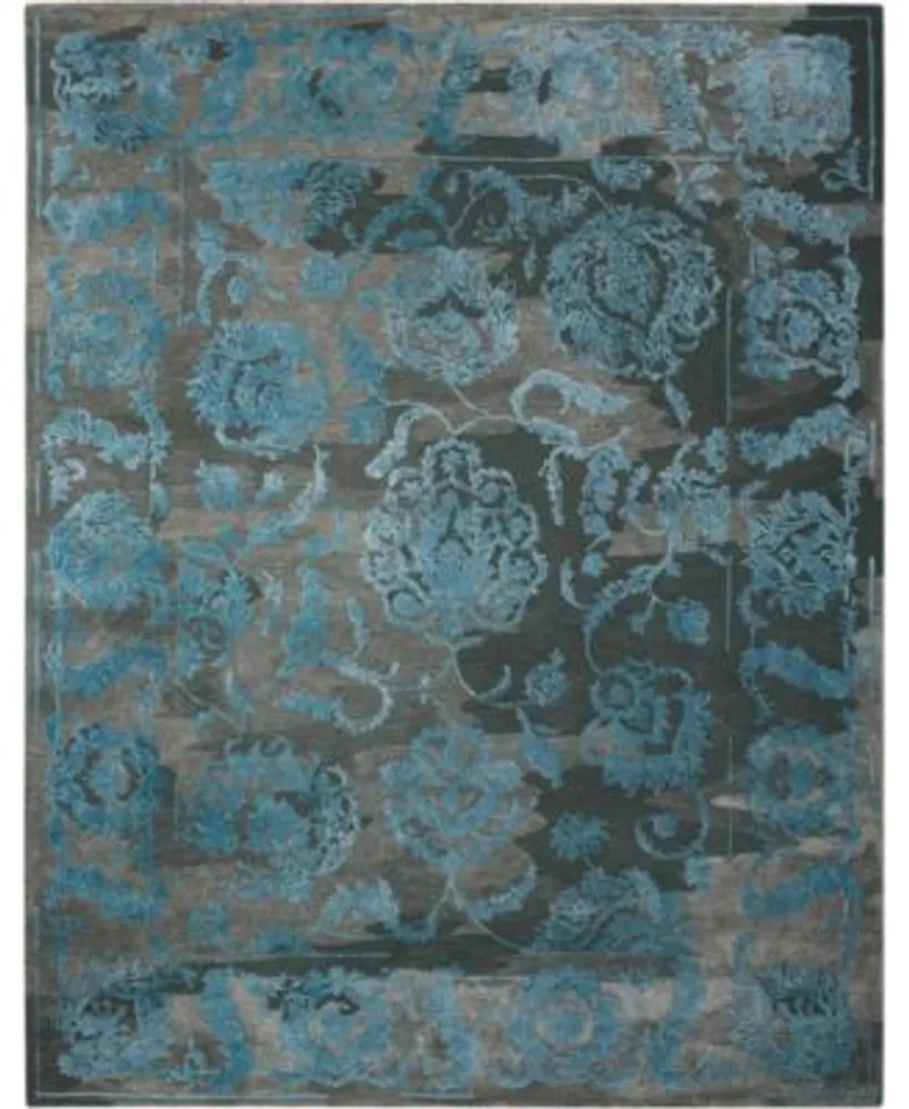 Nourison Home Opaline Opa12 Charcoal Rug