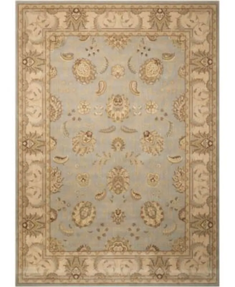 Nourison Home Persian Empire Pe22 Aqua Rug