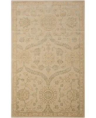 Nourison Home Luminance Lum04 Cream Mint Rug