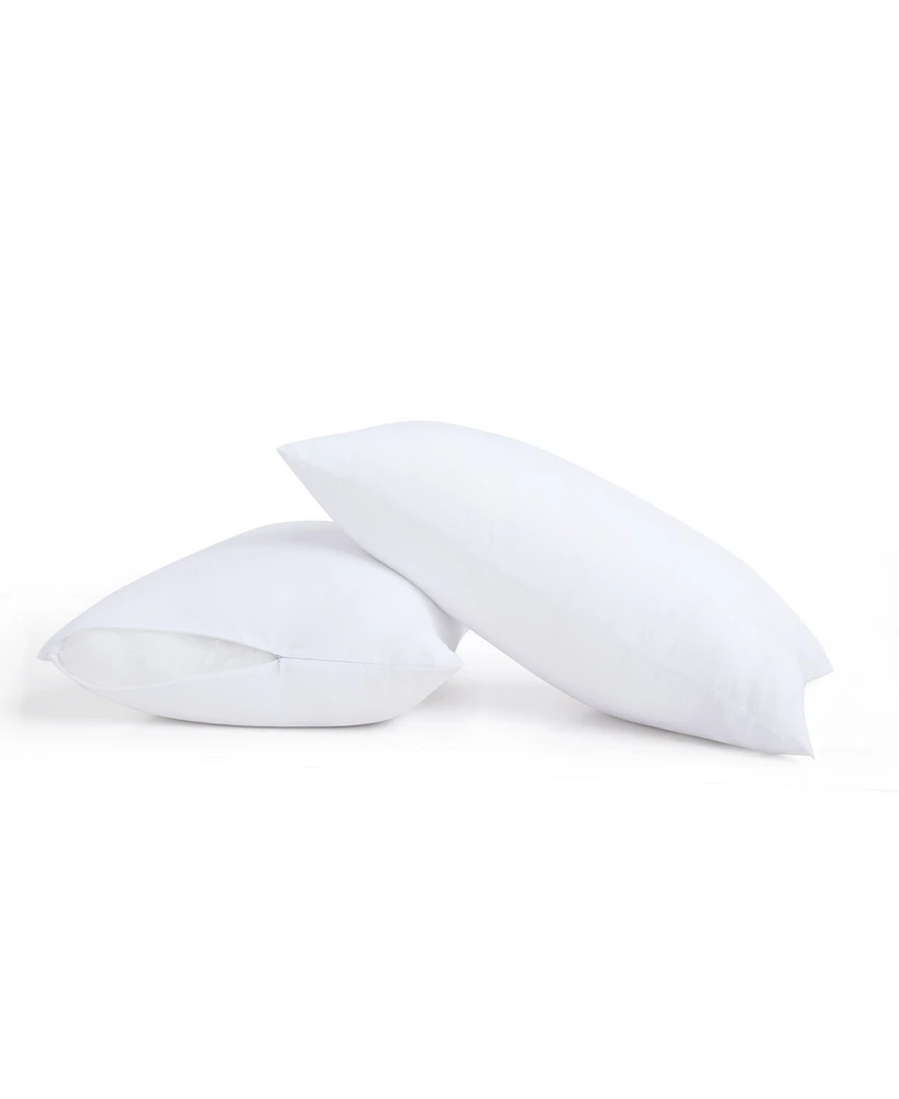 Truly Calm Antimicrobial Down Alternative 2-Pack Pillows, Standard