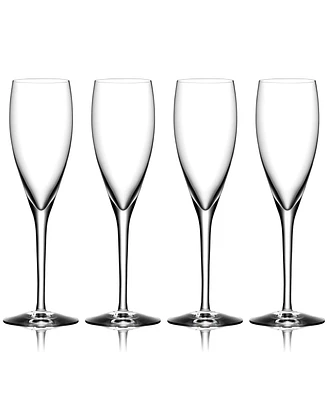 Orrefors Set of 4 More Flutes