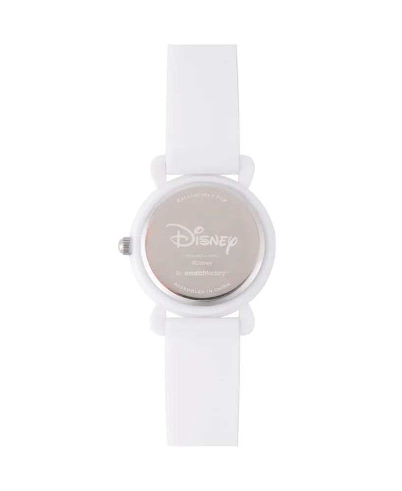 Disney Frozen 2 Olaf Boy's White Plastic Time Teacher Watch 32mm