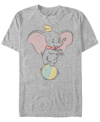 Fifth Sun Men's Dumbo Ball Pose Short Sleeve T-Shirt