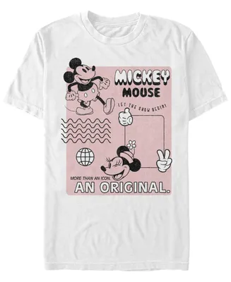 Fifth Sun Men's Original Mickey Short Sleeve T-Shirt