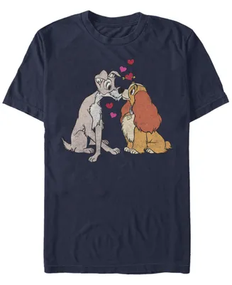 Fifth Sun Men's Puppy Love Short Sleeve T-Shirt