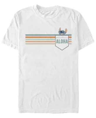 Fifth Sun Men's Stitch Aloha Short Sleeve T-Shirt