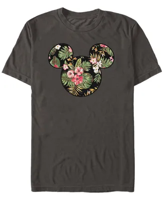 Fifth Sun Men's Floral Mickey Short Sleeve T-Shirt