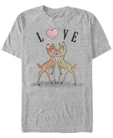 Fifth Sun Men's Bambi Love Short Sleeve T-Shirt
