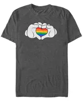 Fifth Sun Men's Rainbow Love Short Sleeve T-Shirt