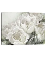 Angelique Tulips Ii White by Igor Levashov Canvas Art Print