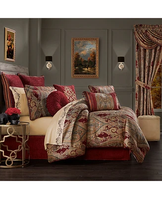 J Queen New York Garnet 4-Pc. Comforter Set, King