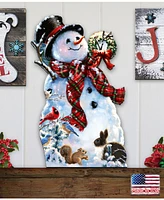 Designocracy by Dona Gelsinger an Old-Fashioned Christmas Wall and Door Hanger