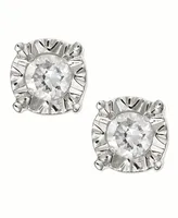Diamond Stud Earrings 10k Gold, White Gold or Rose (1/4 ct. t.w.)