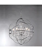 Home Accessories Saturn 17" 4-Light Indoor Chandelier with Light Kit