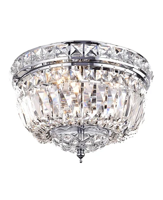 Home Accessories Landek 13" 3-Light Indoor Flush Mount Chandelier with Light Kit