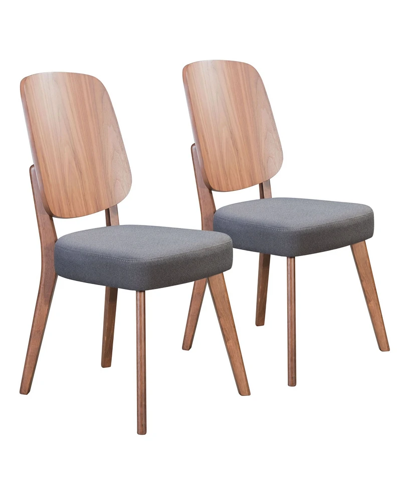 Zuo Alberta Dining Chair, Set of 2