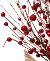 Glitzhome Christmas Berry Table Tree Decor