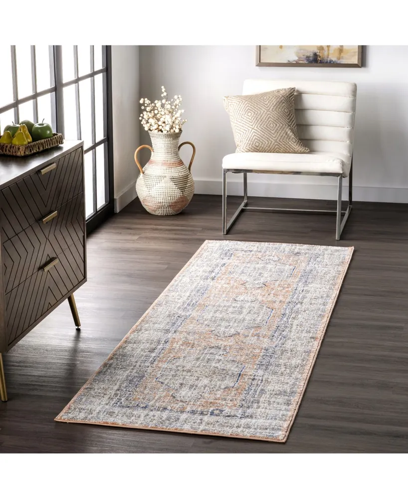 nuLoom Jacquie 2'6" x 12' Runner Rug